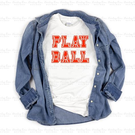 Play Ball Svg Png Softball Baseball Svg Png Designs Ball Game Design