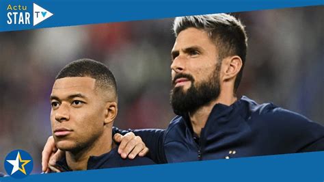 Coupe Du Monde Kylian Mbapp Et Olivier Giroud L Incroyable Photo En