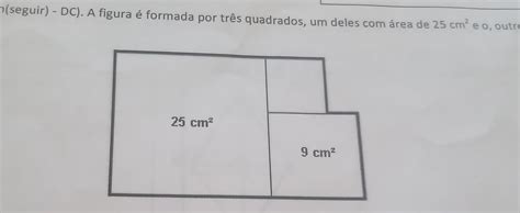 Projeto Con Seguir Dc A Figura Formada Por Tr S Quadrados Um