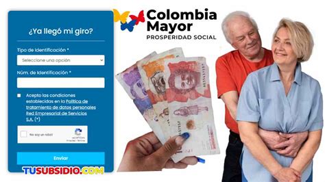 Atenci N Fechas De Pago Del Subsidio Colombia Mayor Tu Subsidio