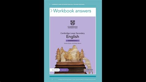 Cambridge Lower Secondary Science Workbook 8