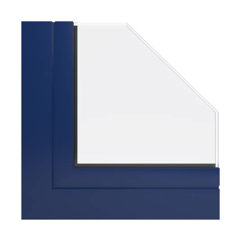 RAL 5026 Pearl Night Blue Colors Aluminum RAL Windows Feneste