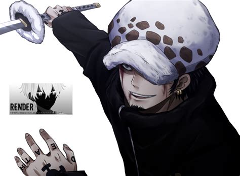 Trafalgar Law Render By Redixx On Deviantart