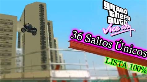 Mh No Gta Vc Saltos Nicos Lista Youtube