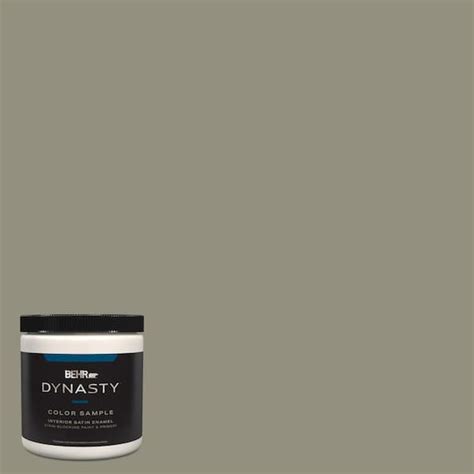 Behr Dynasty Oz N Muted Sage One Coat Hide Satin Enamel Stain