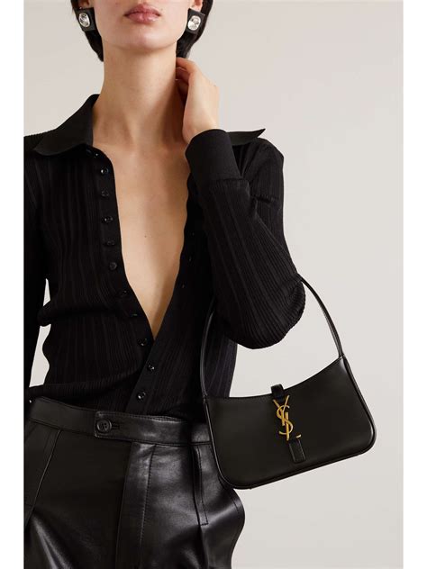 Sac porté épaule en cuir Le 5 à 7 Mini SAINT LAURENT pour femme NET A