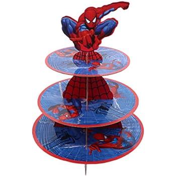 Amazon.com: Spiderman Spider Hero Cupcake Stand: Toys & Games