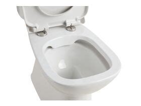 Posh Domaine Rimless Close Coupled Back To Wall Toilet Suite Back Inlet