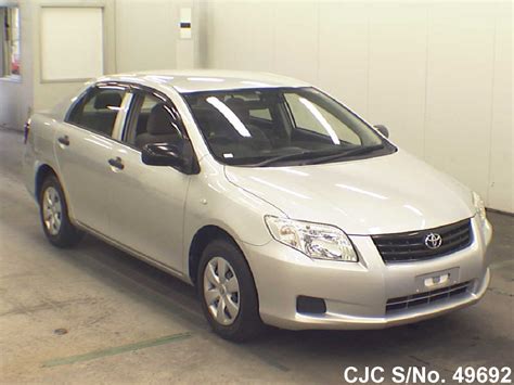 2010 Toyota Corolla Axio Silver For Sale Stock No 49692 Japanese