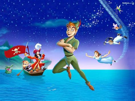 Peter Pan Disney Hd Desktop Wallpaper Baltana The Best Porn Website