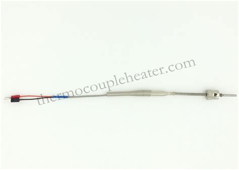 K Type Mineral Insulated Bayonet Thermocouple RTD Customized Diameter