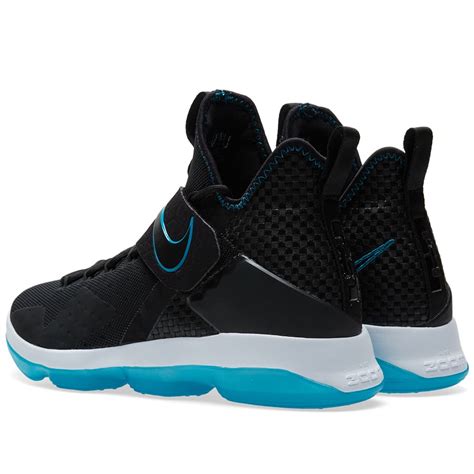 Nike Lebron Xiv Premium Black And Glass Blue End Au