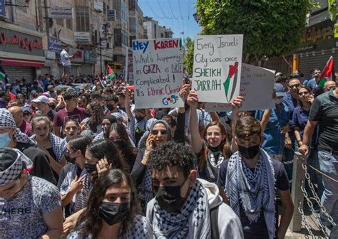 Palestinians Strike Across West Bank Gaza And Israel The New York Times