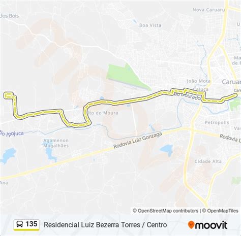 Rota Da Linha Hor Rios Paradas E Mapas Luiz Bezerra Torres