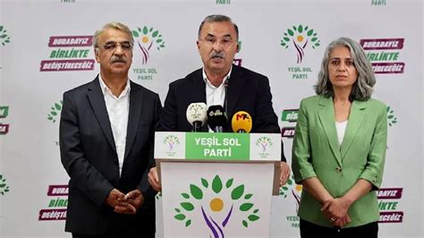 Yeşil Sol Parti ve HDP den seçim açıklaması Bu yoldan dönmeyeceğiz