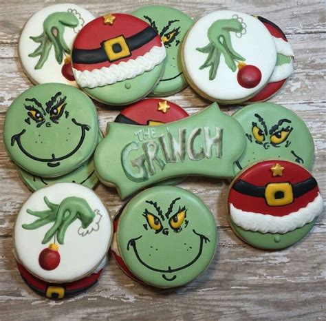 The Grinch Grinch Cookies Cookies Recipes Christmas Christmas