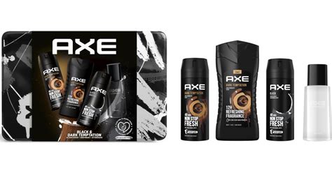 Axe Black Dark Temptation Gift Set For Body And Face For Men