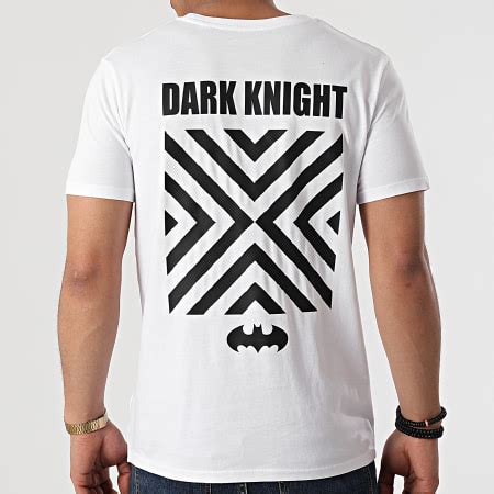 DC Comics Tee Shirt Cross Blanc LaBoutiqueOfficielle