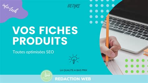 Je Vais R Diger Votre Fiche Produit Optimis Seo Par Delyre