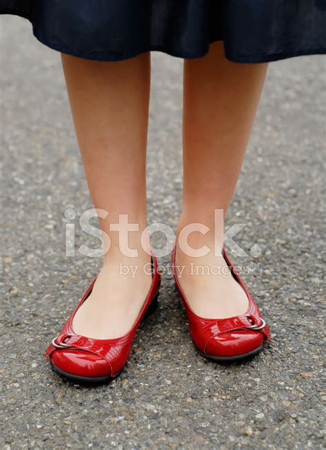 Shiny Red Shoes Stock Photo Royalty Free Freeimages