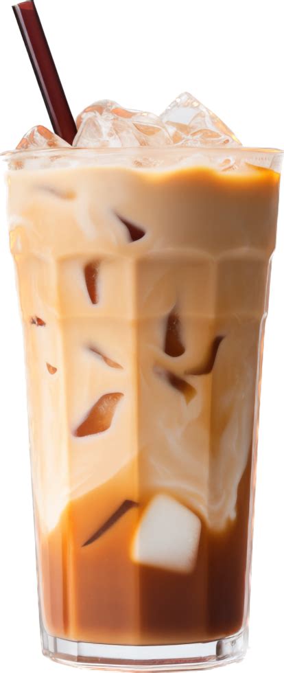 Iced Latte Png With Ai Generated Png