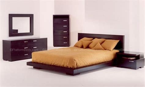 Modern King Size Platform Bedroom Sets