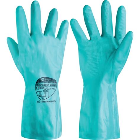 Shop Polyco 273 Mat Matrix Nitri Chem Gloves Size 10 Safety Gloves