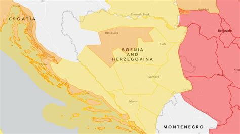 Meteoalarm Izdao Upozorenja Za Brojne Regije U Bih Zbog Jakih Pljuskova