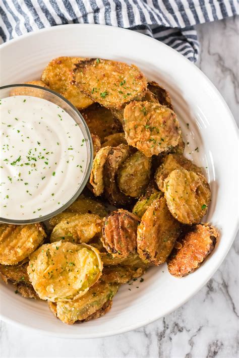 Airfryer Parmesan Dill Fried Pickle Chips Artofit