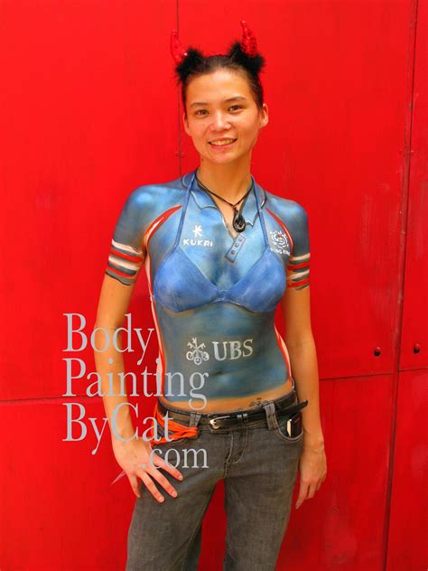 Rugby Shirt Hk Strip Painted Pat Bpc Body Painting By Cat