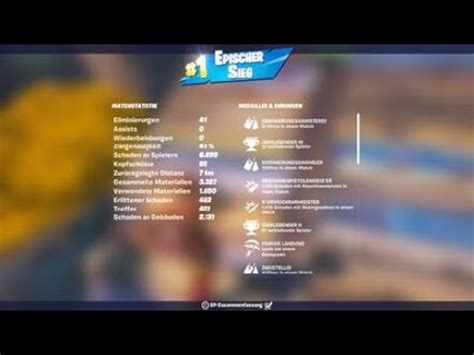 41 KILLS HIGHKILLROUND FULL ROUND UNCUT Fortnite YouTube