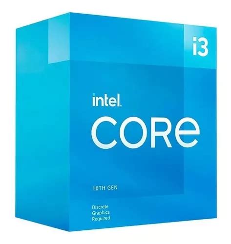 Processador Gamer Intel Core I3 10105 Bx8070110105 De 4 Núcleos E 44ghz De Frequência Com