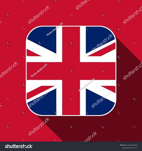 United Kingdom Flag Official Colors Vector Stock Vector (Royalty Free ...