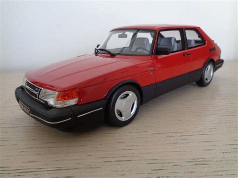 Otto Mobile Scale 1 18 Saab 900 Turbo Red Catawiki