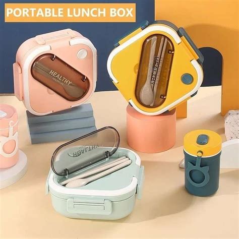 Cxl Wheat Straw Food Container Lunch Box Bento Box Microwave Oven