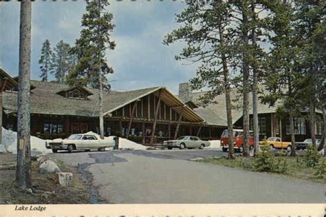 Lake Lodge, Yellowstone Park Yellowstone National Park, WY Postcard