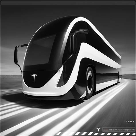 Tesla Bus Concept Tesla Bus Concept Nebojsa De Luka Flickr