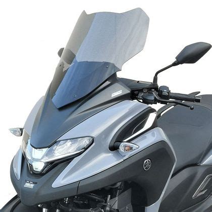 Bulle Bullster haute protection fumé noir 58 cm Motoblouz