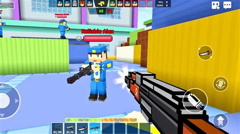 Cops N Robbers 3D Pixel Craft Gun Shooting Games Android Gameplay