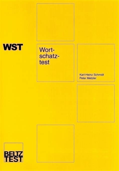 WST - Wortschatztest | Hogrefe