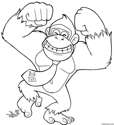 Baby Donkey Kong Coloring Pages Coloring Pages