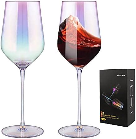 Amazon Elixir Glassware Wine Glasses Set Of Oz Crystal