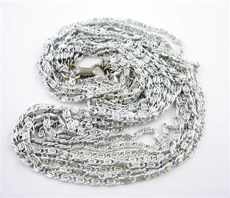 Sarah Coventry SILVERY CASCADE NECKLACE Vintage 8 Multi Strand