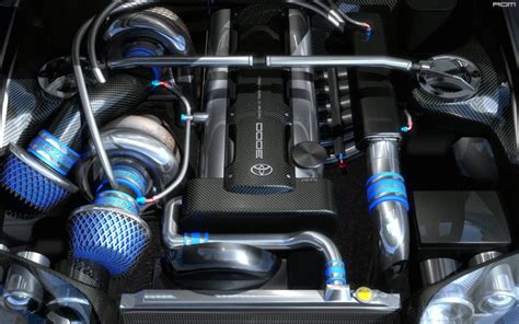 Twin Turbo Toyota Supra Engine (2JZ) (1920x1200): fondos de pantalla ...