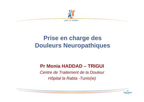 Pdf Prise En Charge Des Douleurs Neuropathiques Questionnaire