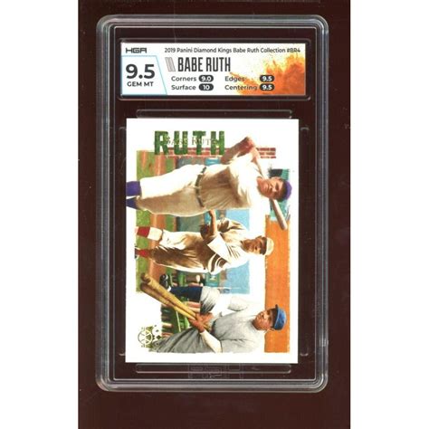 Babe Ruth Diamond Kings Babe Ruth Collection Br Hga