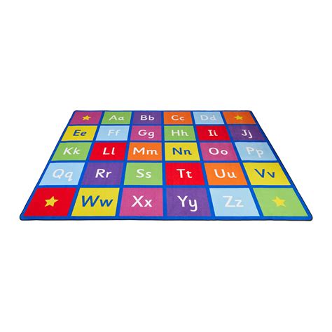 Large Alphabet Learning Rug Profile Education