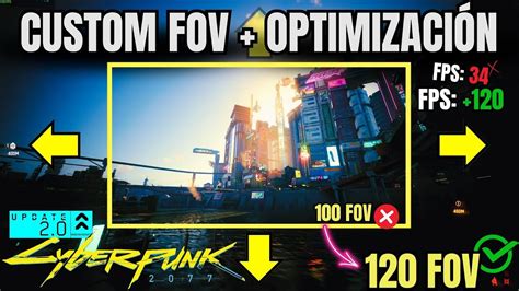 AUMENTA TU FOV Y FPS EN CYBERPUNK 2077 2 01 NVIDIA RTX 3080TI 1440p