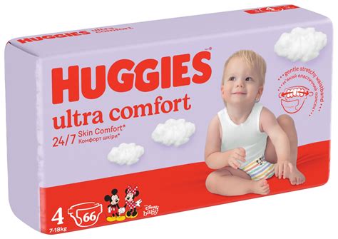 Huggies Ultra Comfort Pieluchy Rozmiar 4 Mega Pack 66 Szt Dr Max