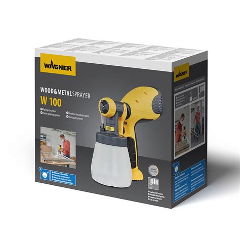 Wagner W100 Wood And Metal Paint Sprayer Homebase